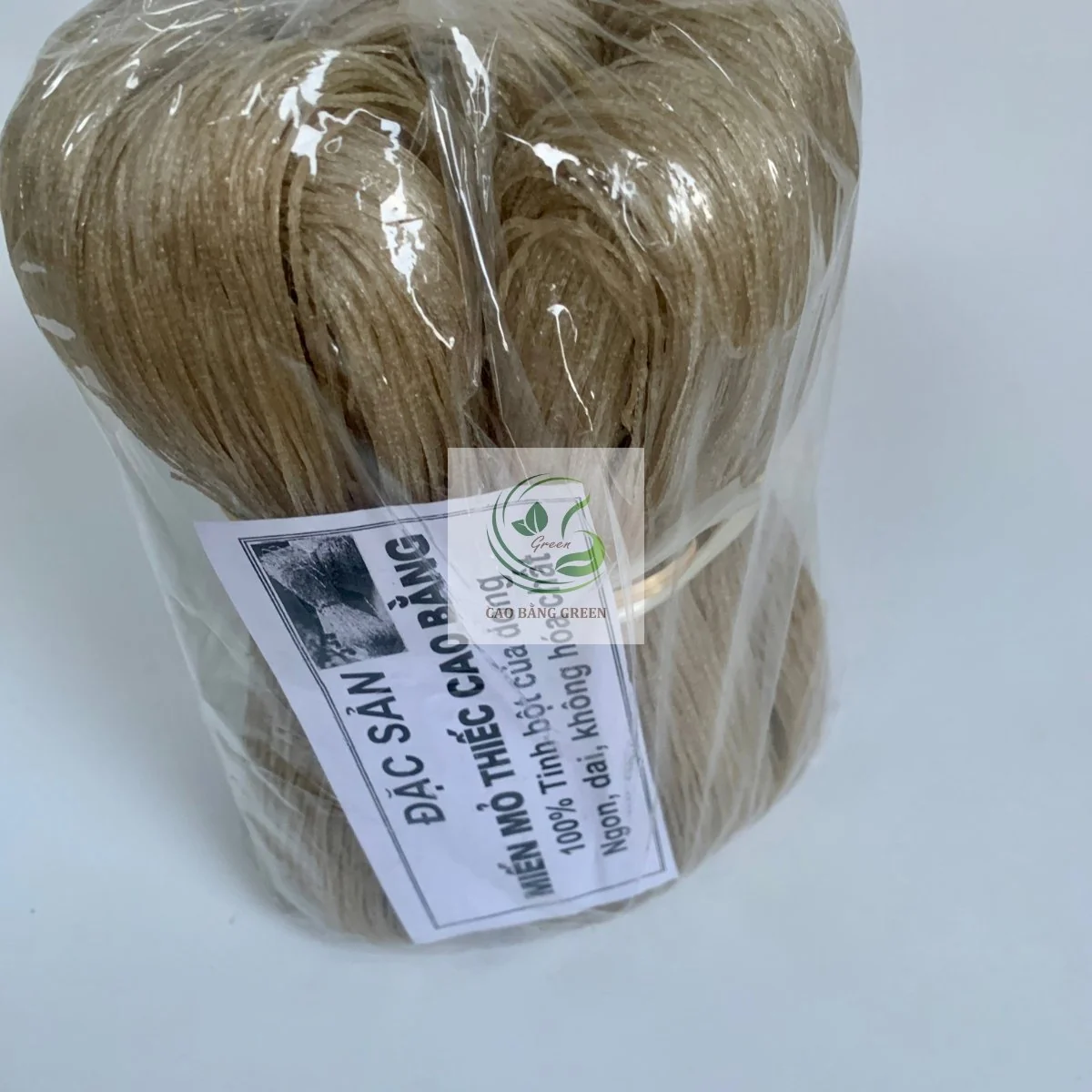 Sợi miến dong Mỏ Thiếc màu vàng mộc trong tự nhiên không tẩy trắng