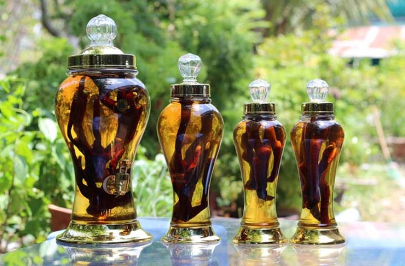 Rượu ngâm lâu năm hoàn toàn an toàn & tốt với sức khỏe.