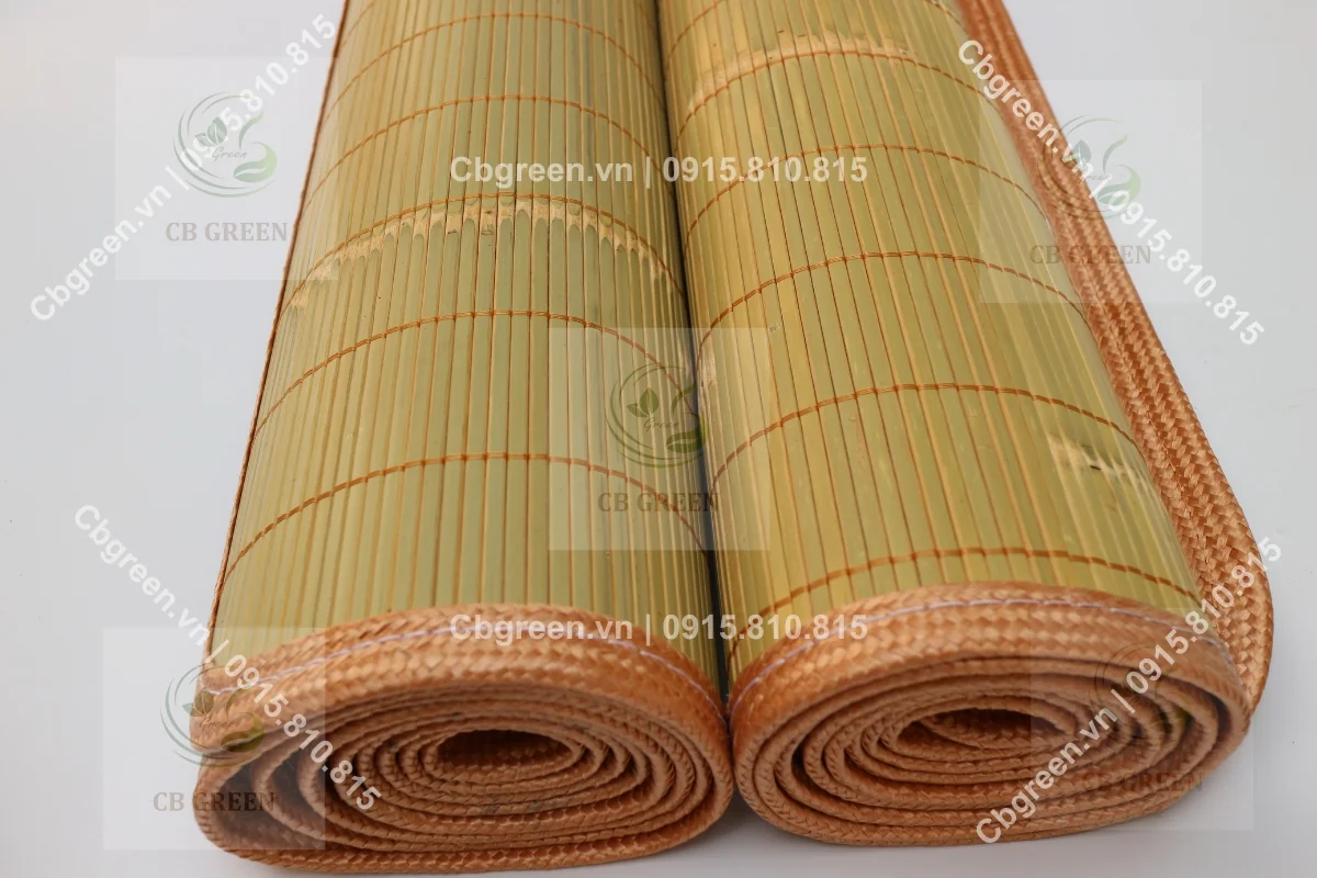 Bảo quản chiếu trúc Cao Sơn đối mục bền đẹp 5-10 năm