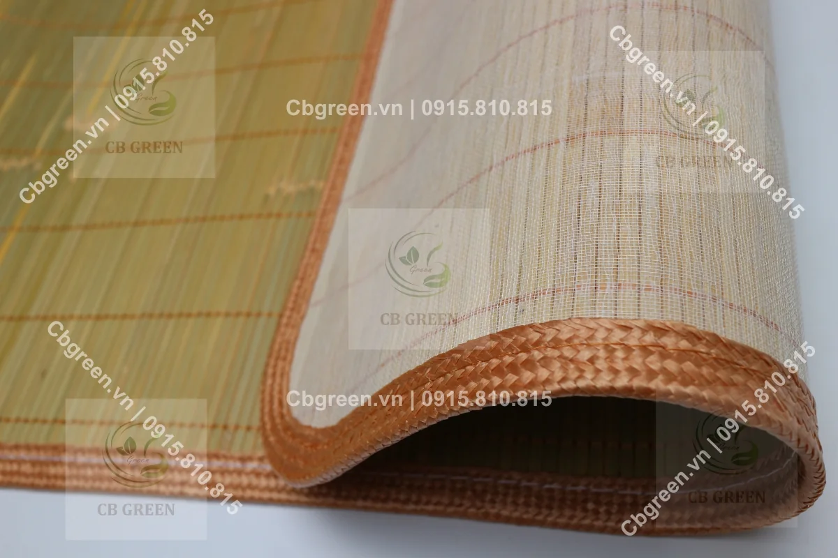 Chiếu trúc Cao Sơn đối mục trải giường phòng ngủ đẹp mát mẻ