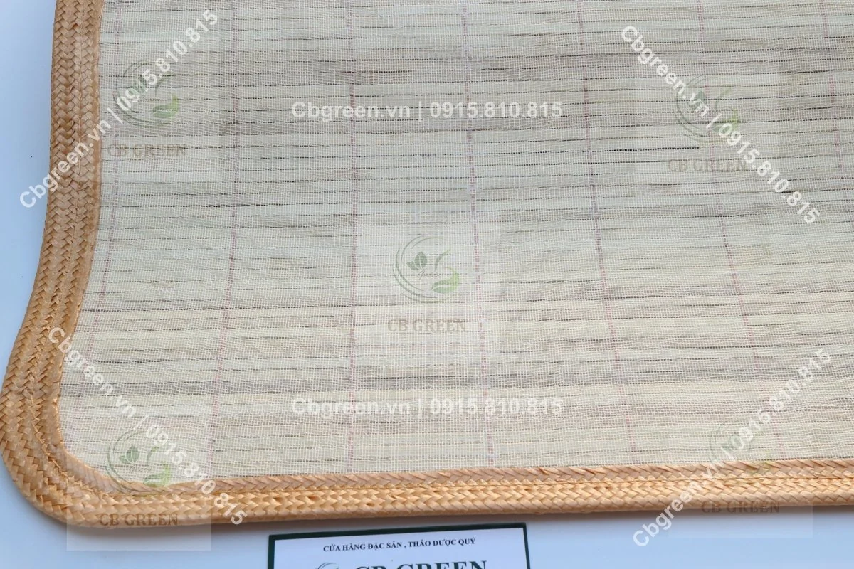 Chiếu trúc Cao Bằng mát lưng, thoáng khí mùa hè