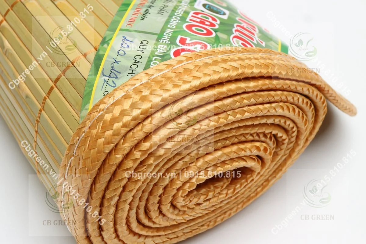 Cách nhận biết chiếu trúc Cao Bằng Cao Sơn chính hãng qua nan và viền