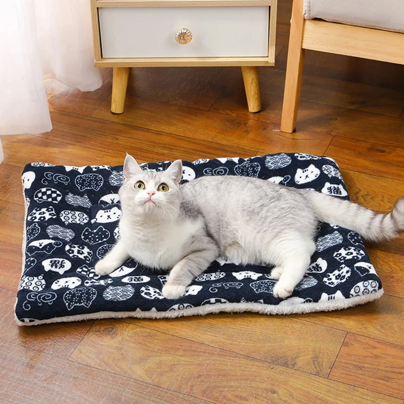 Flannel Cat Sleeping Mat