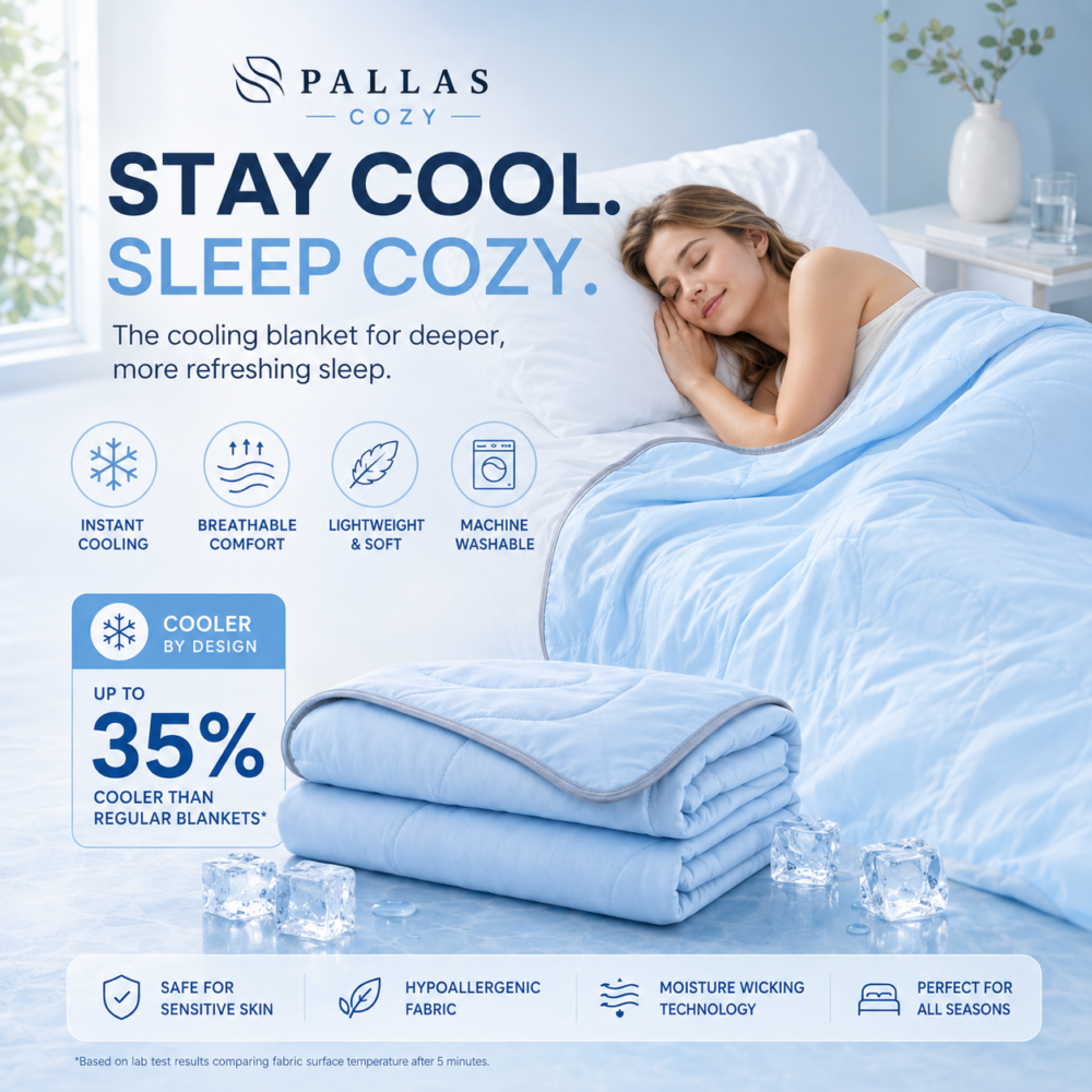 Pallas Cozy Cooling Blanket