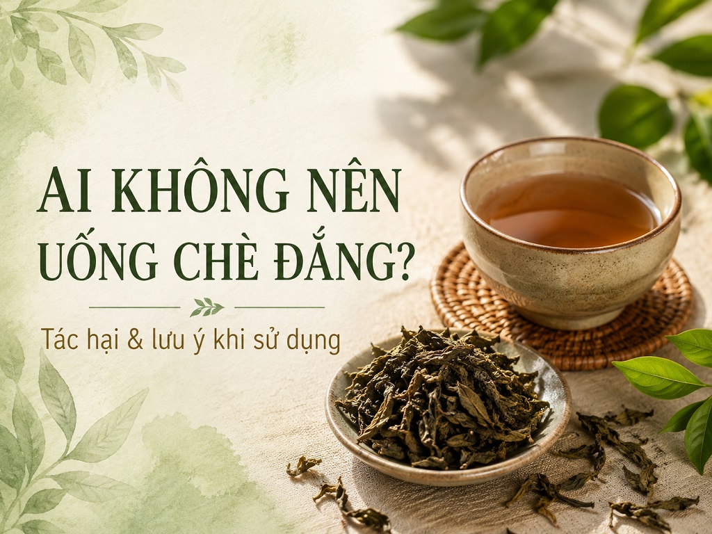 Lá chè đắng Cao Bằng khô